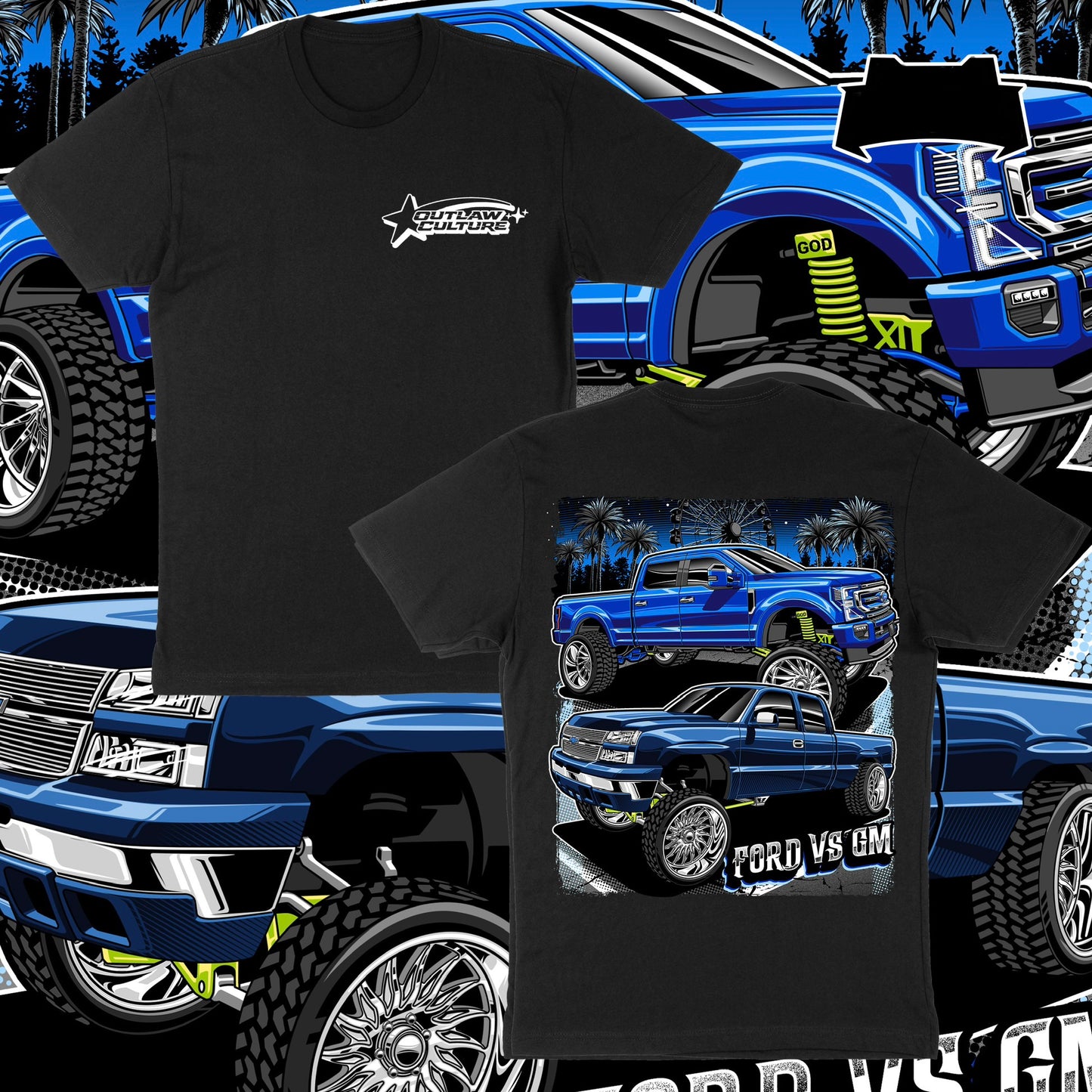 Short Sleeve T-shirts (Outlaw Culture)