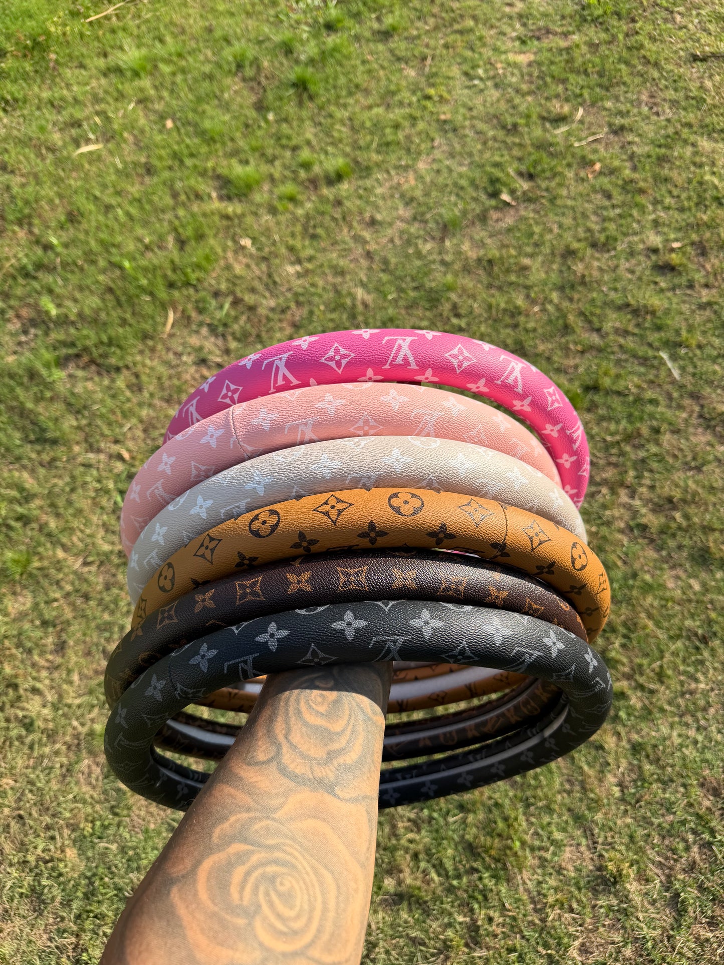 LV Steering Wheel Covers