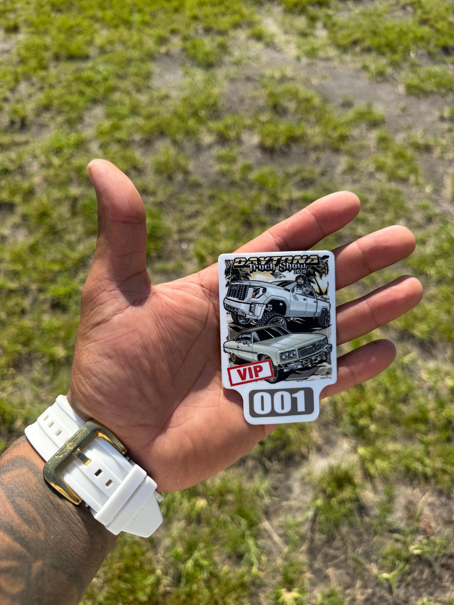 Daytona Truck Show Ft 1900 Rugrat Show Sticker