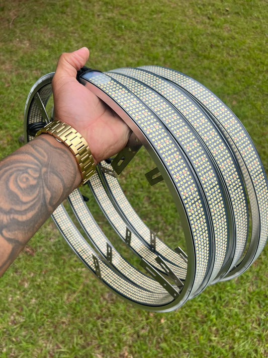 10 Row High Intensity Wheel Lights